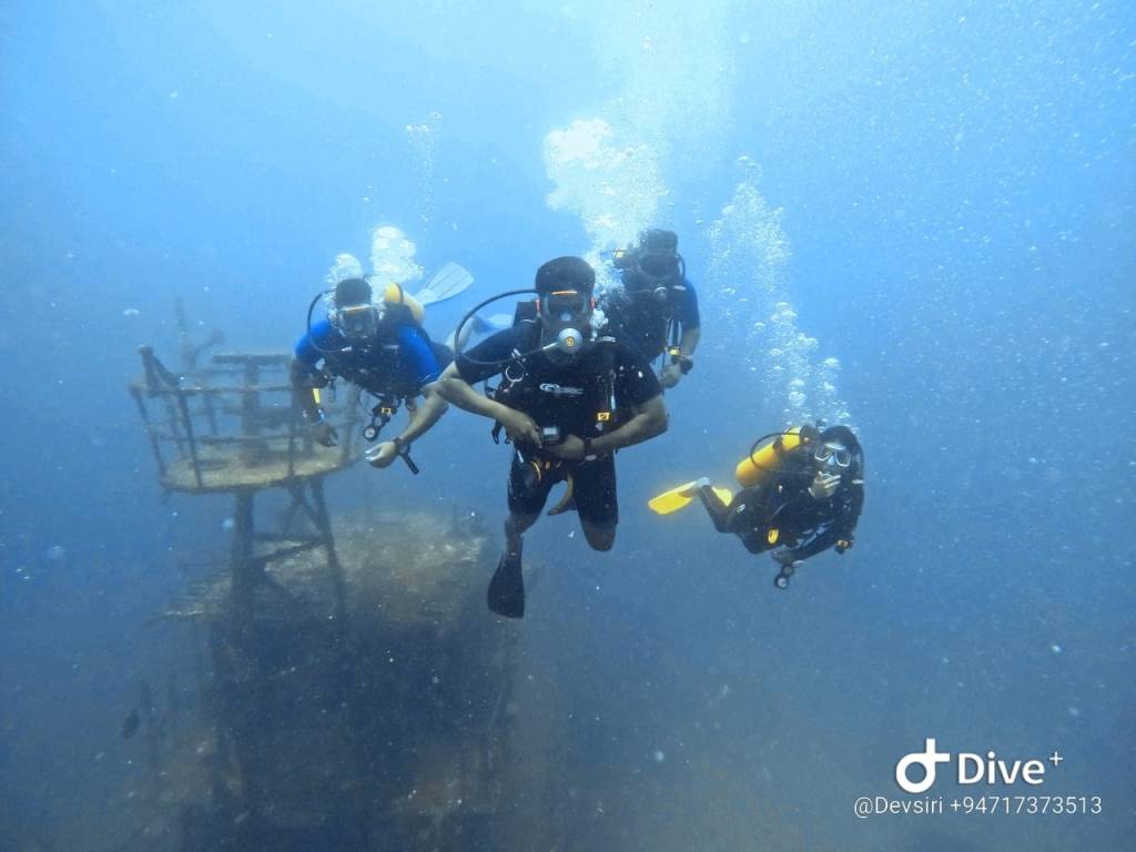 Wreck Dives in Trincomalee